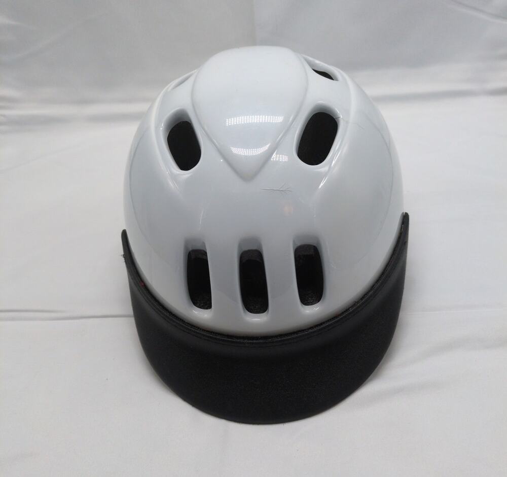 White Troxel Sport Riding Helmet XS SEI Certified Safety Equestrian Headgear